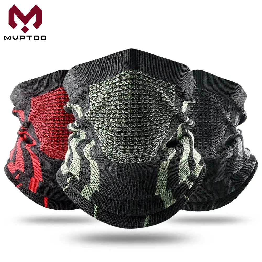 Neck Gaiter Fleece - Winter Ring Tube Soft Bandana Mask