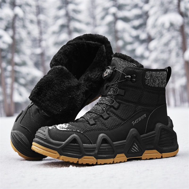 Warm Fur Outdoor Mens Combat T - Waterproof Winter Boot 评论和价格