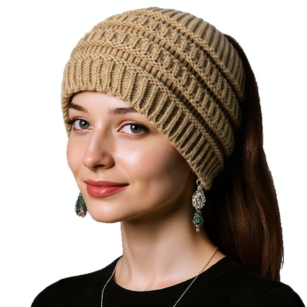 Autumn Winter Knitted Headband - Fleece Ear Warmer Band 评论和价格