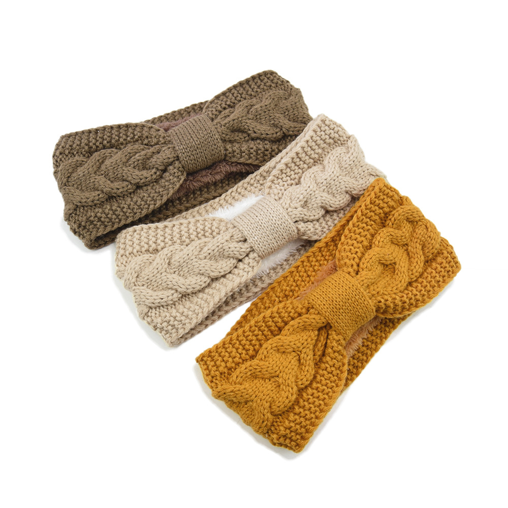 New Fuzzy Fleece Lined Headban - Winter Headband Fleece 评论和价格