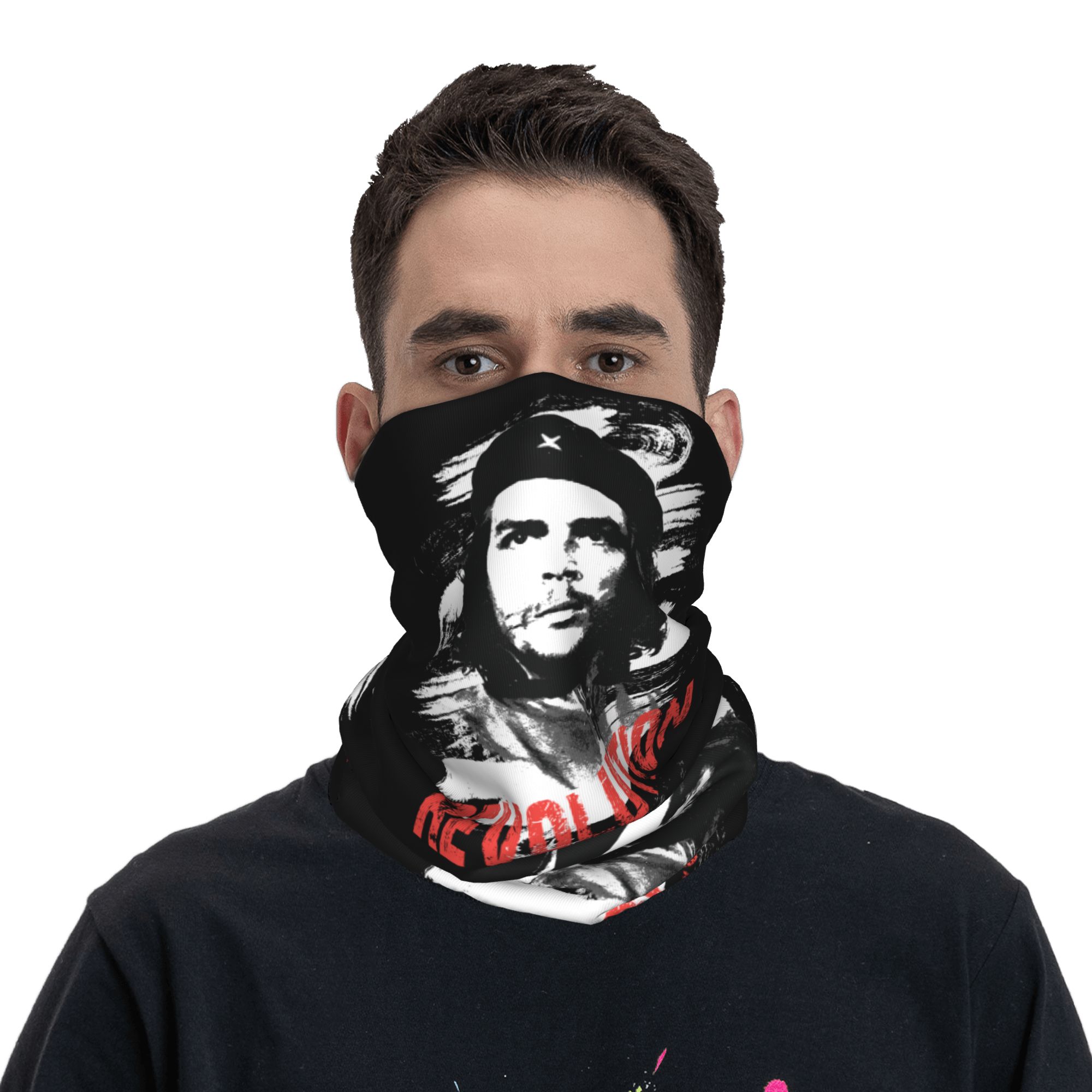 Custom Che Guevara Revolution  - Neck Gaiter Fleece 评论和价格