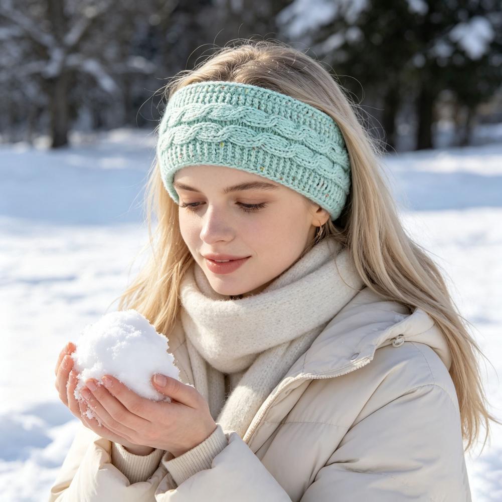 Comfortable Elastic Hair Band  - Fleece Ear Warmer Band 评论和价格
