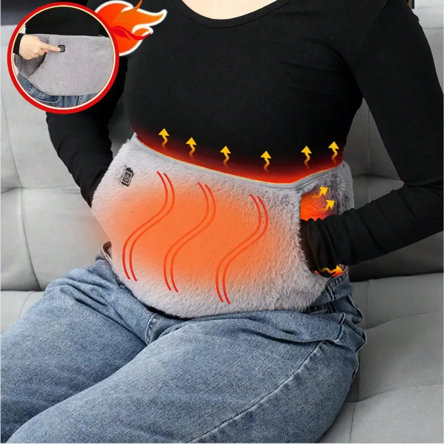Winter Plush Heating Belt With - Hand Warmer Electric 评论和价格