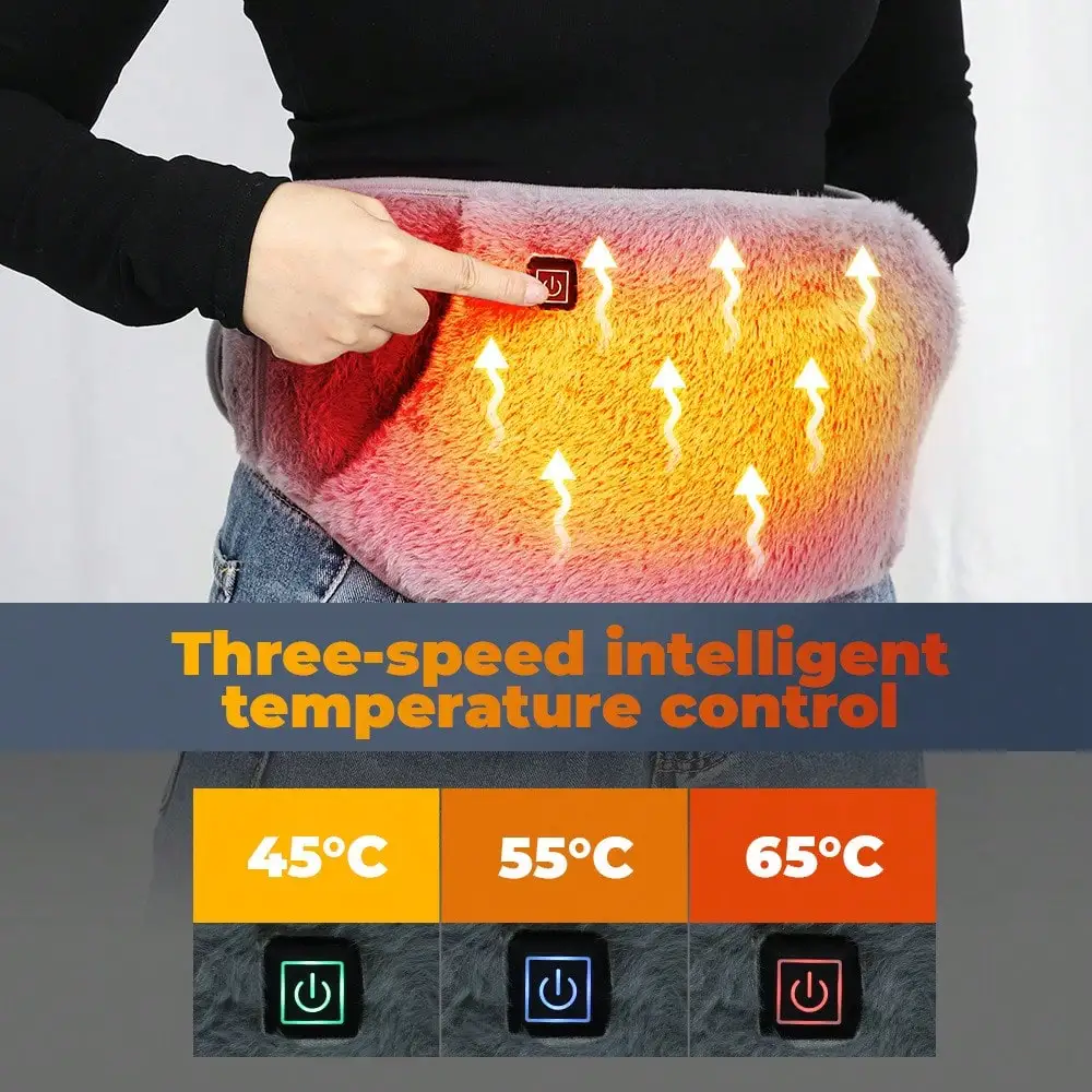 Winter Plush Heating Belt With - Hand Warmer Electric 评论和价格