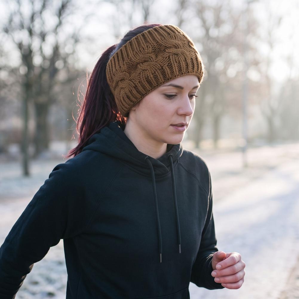 Faux Fur Headband for Winter W - Fleece Ear Warmer Band 评论和价格