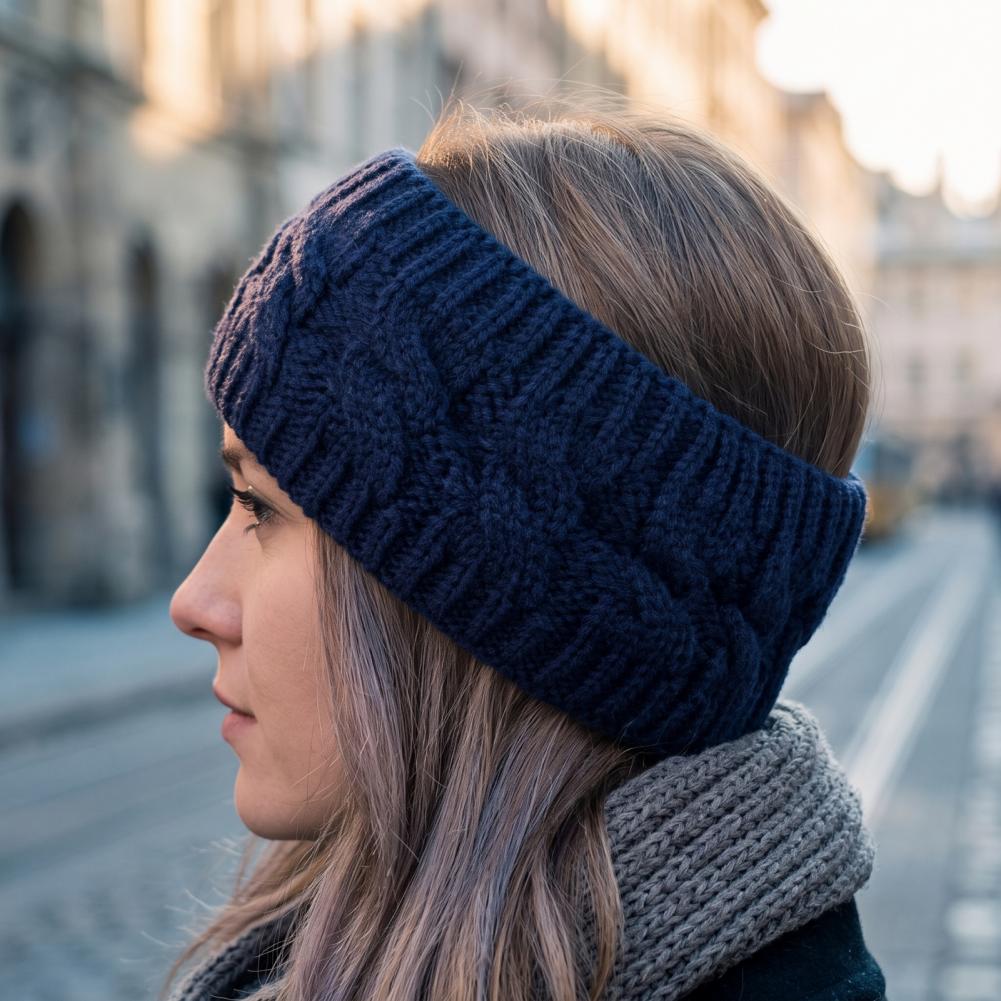 Winter Knitted Headband for Wo - Fleece Ear Warmer Band 评论和价格