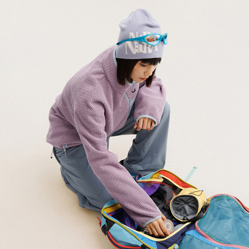 Autumn Winter Polar Fleece Wav - Wool Coat Peacoat 评论和价格