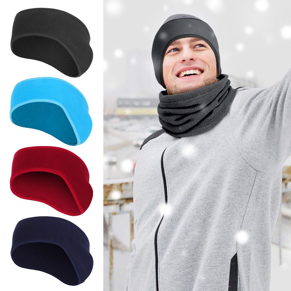 1Pcs Hair Bands Hair Sweat Fle - Fleece Ear Warmer Band 评论和价格