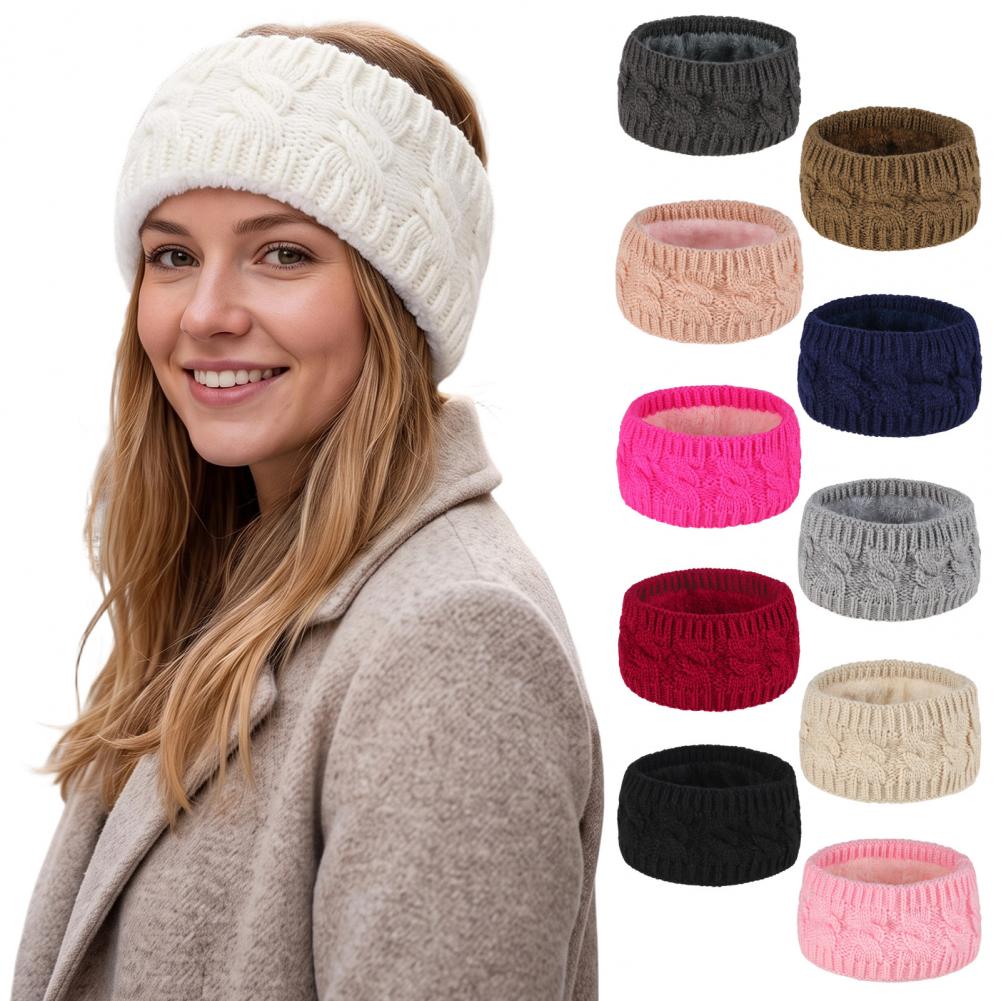 Winter Ear Warmers for Women W - Fleece Ear Warmer Band 评论和价格