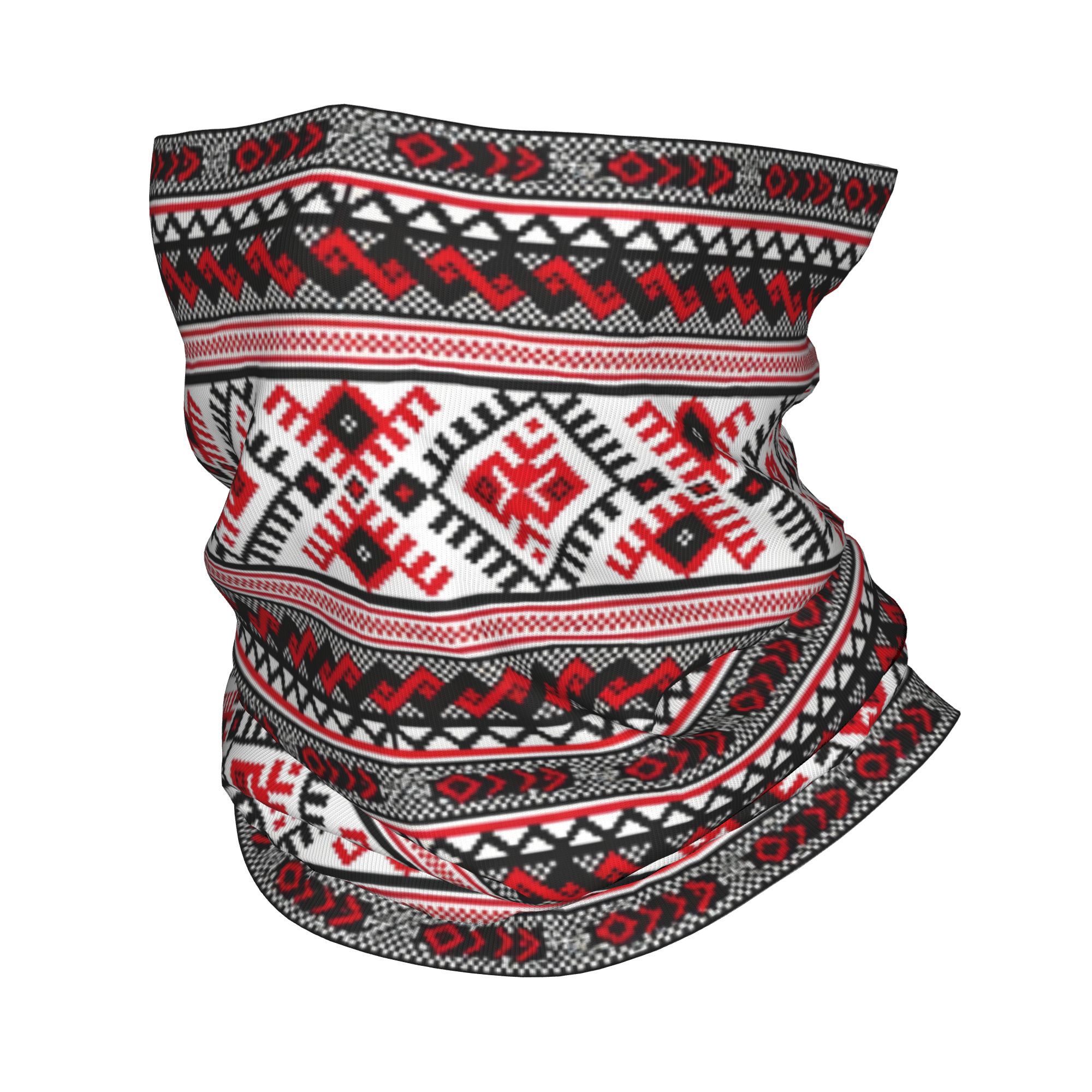 Custom Ukrainian Vyshyvanka Em - Neck Gaiter Fleece 评论和价格