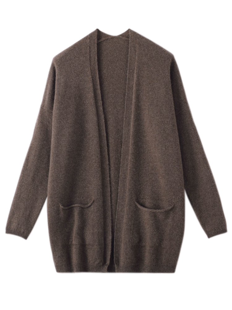 Spring Autumn New Women Cardig - Wool Coat Peacoat 评论和价格