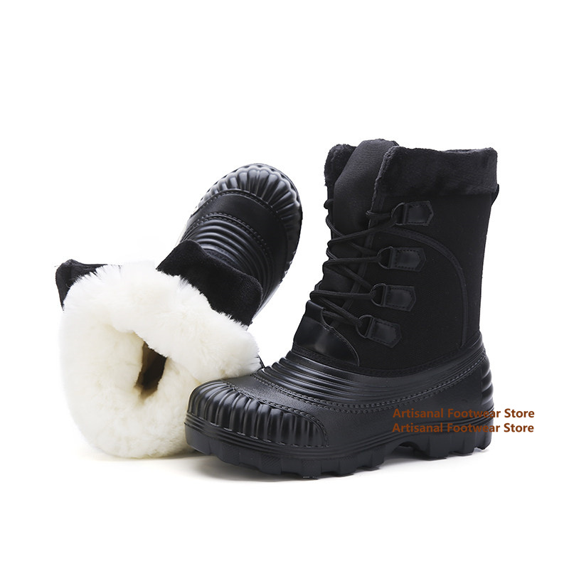 Men Camouflage Snow Boots Wate - Waterproof Winter Boot 评论和价格