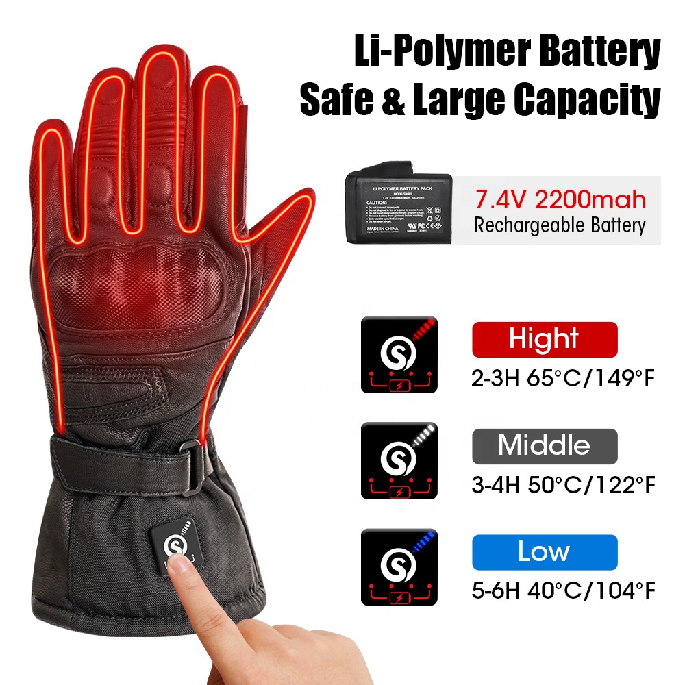 High Quality Genuine Leather E - Touch Screen Gloves 评论和价格